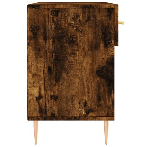 ŁAWKA Z MIEJSCEM NA BUTY PRZYDYMIONY DĄB 102X35X55CM