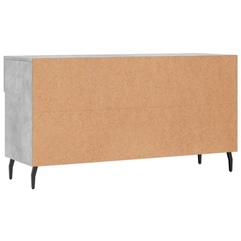 ŁAWKA Z MIEJSCEM NA BUTY SZAROŚĆ BETONU 102X35X55CM