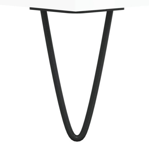 ŁAWKA Z MIEJSCEM NA BUTY POŁYSK BIAŁA 102X35X55CM