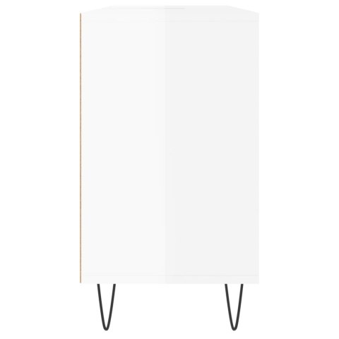 SZAFKA ŁAZIENKOWA BIAŁA POŁYSK 80X33X60CM