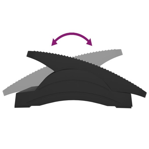 PODNÓŻEK CZARNY 43,5X32,5X10,5CM