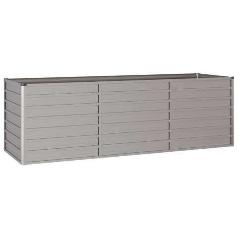 PODWYŻSZONA DONICA RDZAWA 240X80X77CM STAL KORTENOWSKA