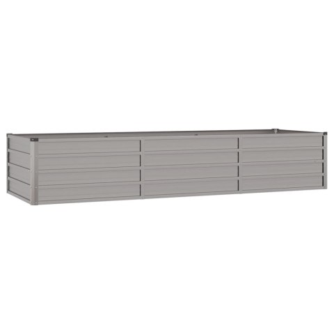 PODWYŻSZONA DONICA RDZAWA 240X80X45CM STAL KORTENOWSKA