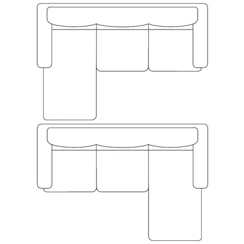 SOFA 3-OSOBOWA SKÓRA SYNTETYCZNA CZARNA