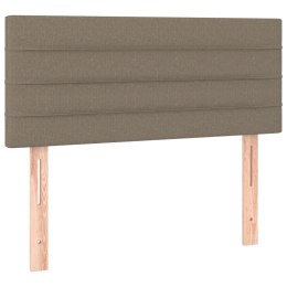 ZAGŁÓWEK DO ŁÓŻKA TAUPE 80X5X78/88CM TKANINA