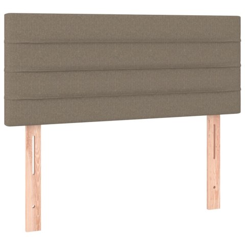 ZAGŁÓWEK DO ŁÓŻKA TAUPE 80X5X78/88CM TKANINA