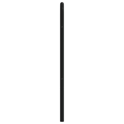 METALOWE WYMIENNE WEZGŁOWIE, CZARNE, 193 CM