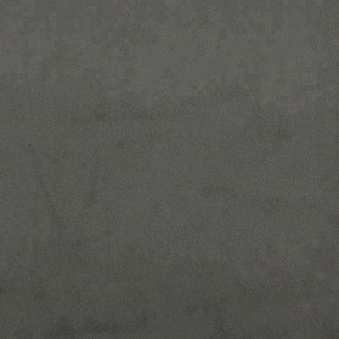 RAMA ŁÓŻKA Z ZAGŁÓWKIEM 120X200CM CIEMNOSZARA AKSAMITNA