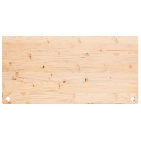 BLAT BIURKA 100X60X2,5CM DREWNO SOSNOWE