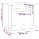 DRAPAK DLA KOTA Z PLATFORMAMI CIEMNOSZARY 62,5CM