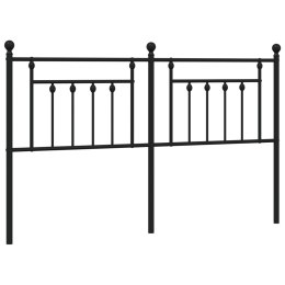 METALOWE WEZGŁOWIE CZARNE 180CM