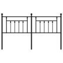 METALOWE WEZGŁOWIE CZARNE 180CM