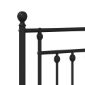 METALOWE WEZGŁOWIE CZARNE 180CM