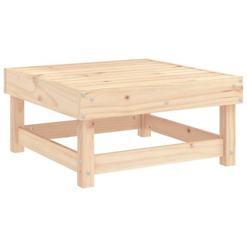 PODNÓŻEK OGRODOWY Z PODUSZKĄ DREWNO SOSNOWE