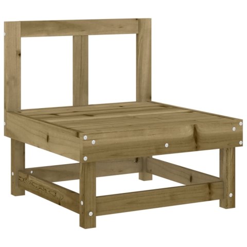 SIEDZISKO ŚRODKOWE Z PODUSZKAMI IMPREGNOWANE DREWNO SOSNOWE