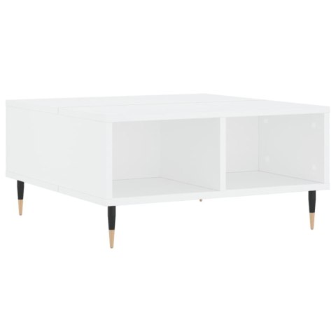 STOLIK KAWOWY BIAŁY 60X60X30CM