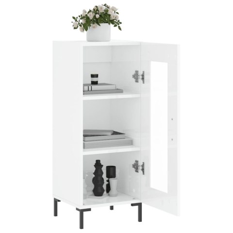 SZAFKA BIAŁA POŁYSK 34,5X34X90CM