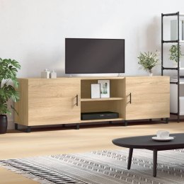 SZAFKA TV, DĄB SONOMA, 150X30X50 CM, MATERIAŁ DREWNOPOCHODNY