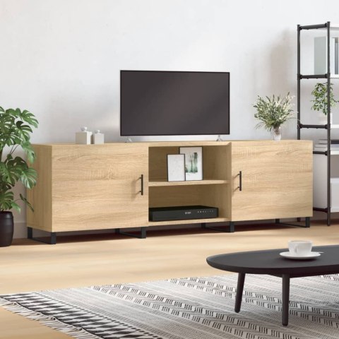 SZAFKA TV, DĄB SONOMA, 150X30X50 CM, MATERIAŁ DREWNOPOCHODNY