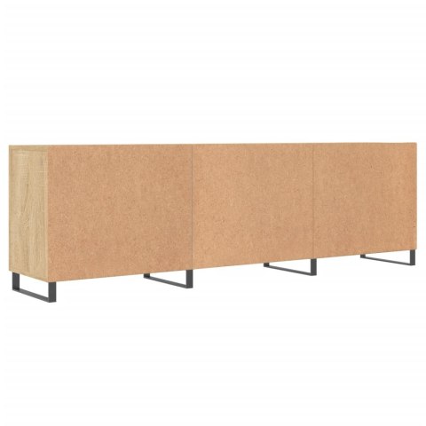 SZAFKA TV, DĄB SONOMA, 150X30X50 CM, MATERIAŁ DREWNOPOCHODNY