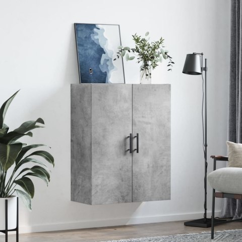 SZAFKA WISZĄCA SZAROŚĆ BETONU 69,5X34X90CM