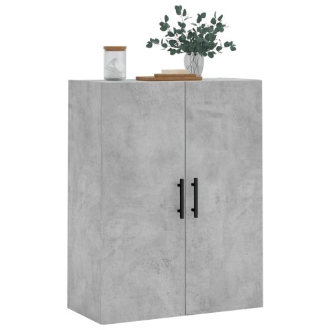 SZAFKA WISZĄCA SZAROŚĆ BETONU 69,5X34X90CM