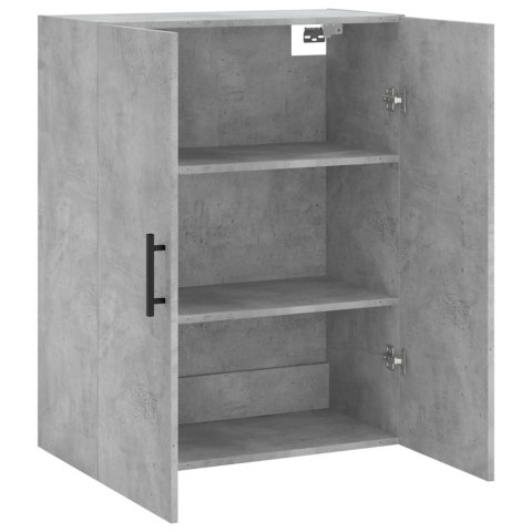 SZAFKA WISZĄCA SZAROŚĆ BETONU 69,5X34X90CM
