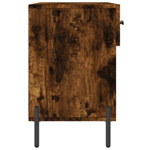 ŁAWKA Z MIEJSCEM NA BUTY PRZYDYMIONY DĄB 102X35X55CM