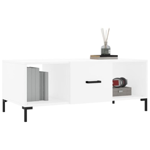 STOLIK KAWOWY BIAŁY 102X50X40CM