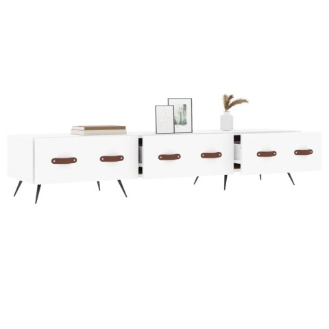 SZAFKA POD TV BIAŁA 150X36X30CM