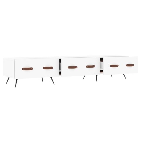 SZAFKA POD TV BIAŁA 150X36X30CM