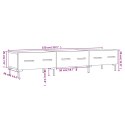 SZAFKA POD TV BIAŁA 150X36X30CM