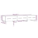 SZAFKA POD TV BIAŁA 150X36X30CM
