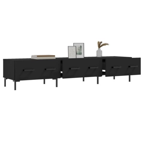 SZAFKA POD TV CZARNA 150X36X30CM
