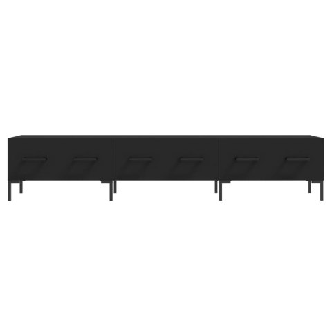 SZAFKA POD TV CZARNA 150X36X30CM