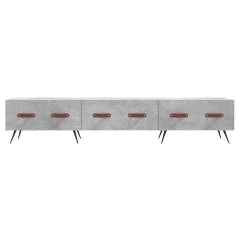SZAFKA POD TV SZAROŚĆ BETONU 150X36X30CM