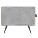SZAFKA POD TV SZAROŚĆ BETONU 150X36X30CM