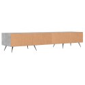 SZAFKA POD TV SZAROŚĆ BETONU 150X36X30CM
