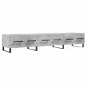 SZAFKA POD TELEWIZOR SZAROŚĆ BETONU 150X36X30CM