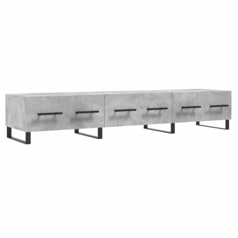SZAFKA POD TELEWIZOR SZAROŚĆ BETONU 150X36X30CM