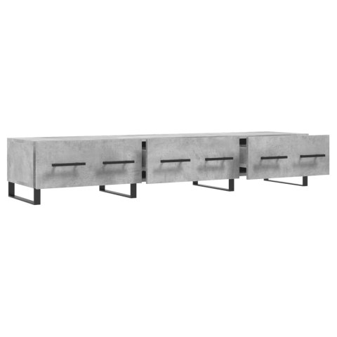 SZAFKA POD TELEWIZOR SZAROŚĆ BETONU 150X36X30CM