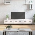 SZAFKA POD TELEWIZOR POŁYSK BIAŁA 150X36X30CM