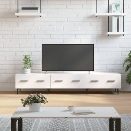 SZAFKA POD TELEWIZOR POŁYSK BIAŁA 150X36X30CM