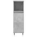 SZAFKA ŁAZIENKOWA SZAROŚĆ BETONU 30X30X100CM
