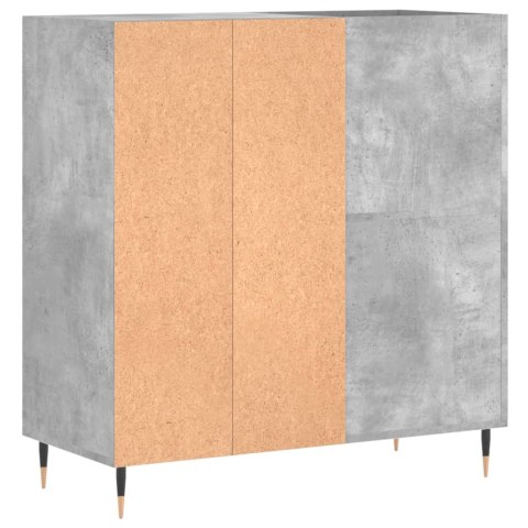 SZAFKA NA PŁYTY SZAROŚĆ BETONU 84,5X38X89CM