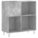 SZAFKA NA PŁYTY SZAROŚĆ BETONU 84,5X38X89CM