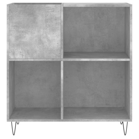 SZAFKA NA PŁYTY SZAROŚĆ BETONU 84,5X38X89CM
