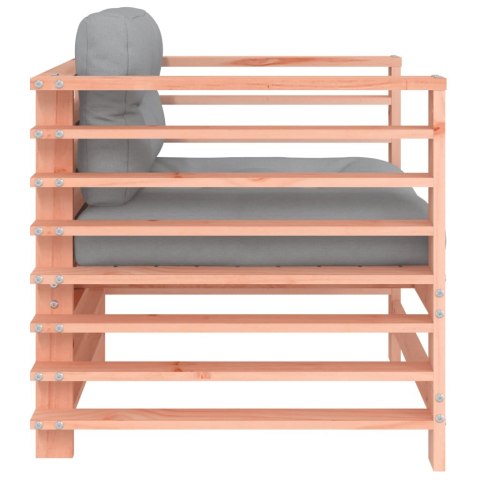 FOTELE OGRODOWE Z PODUSZKAMI 2 SZT DREWNO DAGLEZJOWE