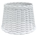 KLOSZ LAMPY WISZĄCEJ BIAŁY Ø40X26CM WIKLINA