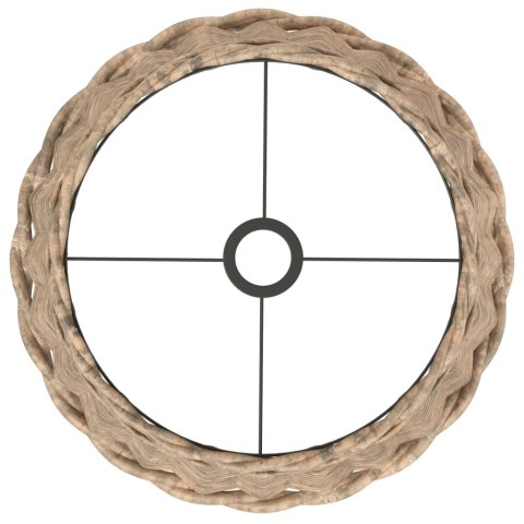 KLOSZ LAMPY WISZĄCEJ BRĄZOWY Ø40X26CM WIKLINA